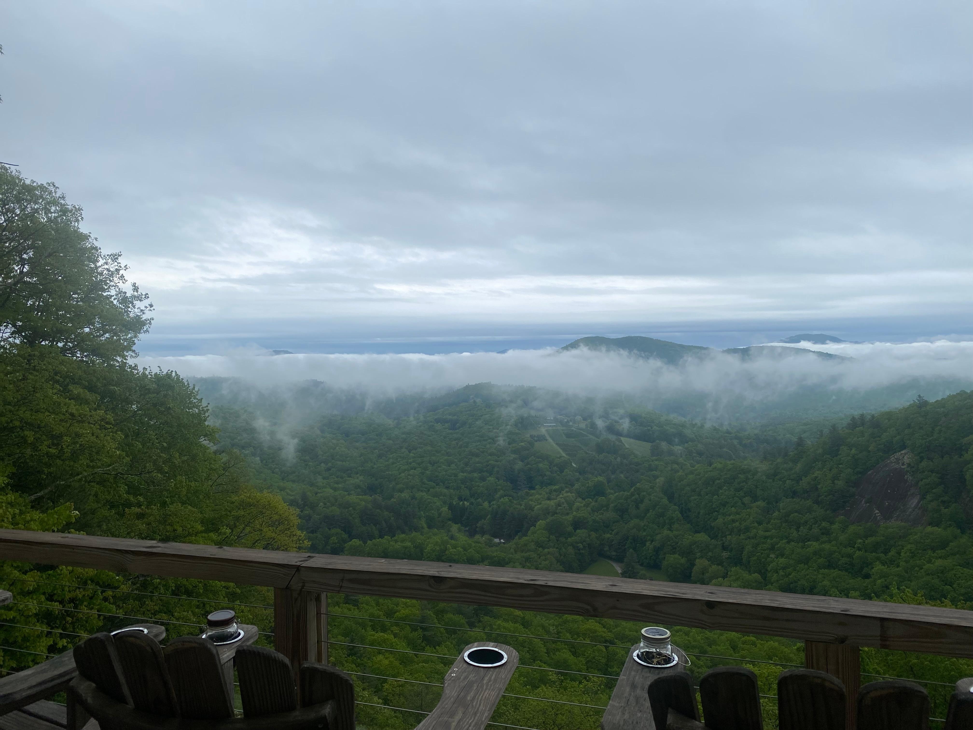 Gorgeous view regardless of the weather!