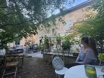 The stunning courtyard
