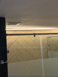 All the smell and noise goes out to the room if you’re on a call or something :-)