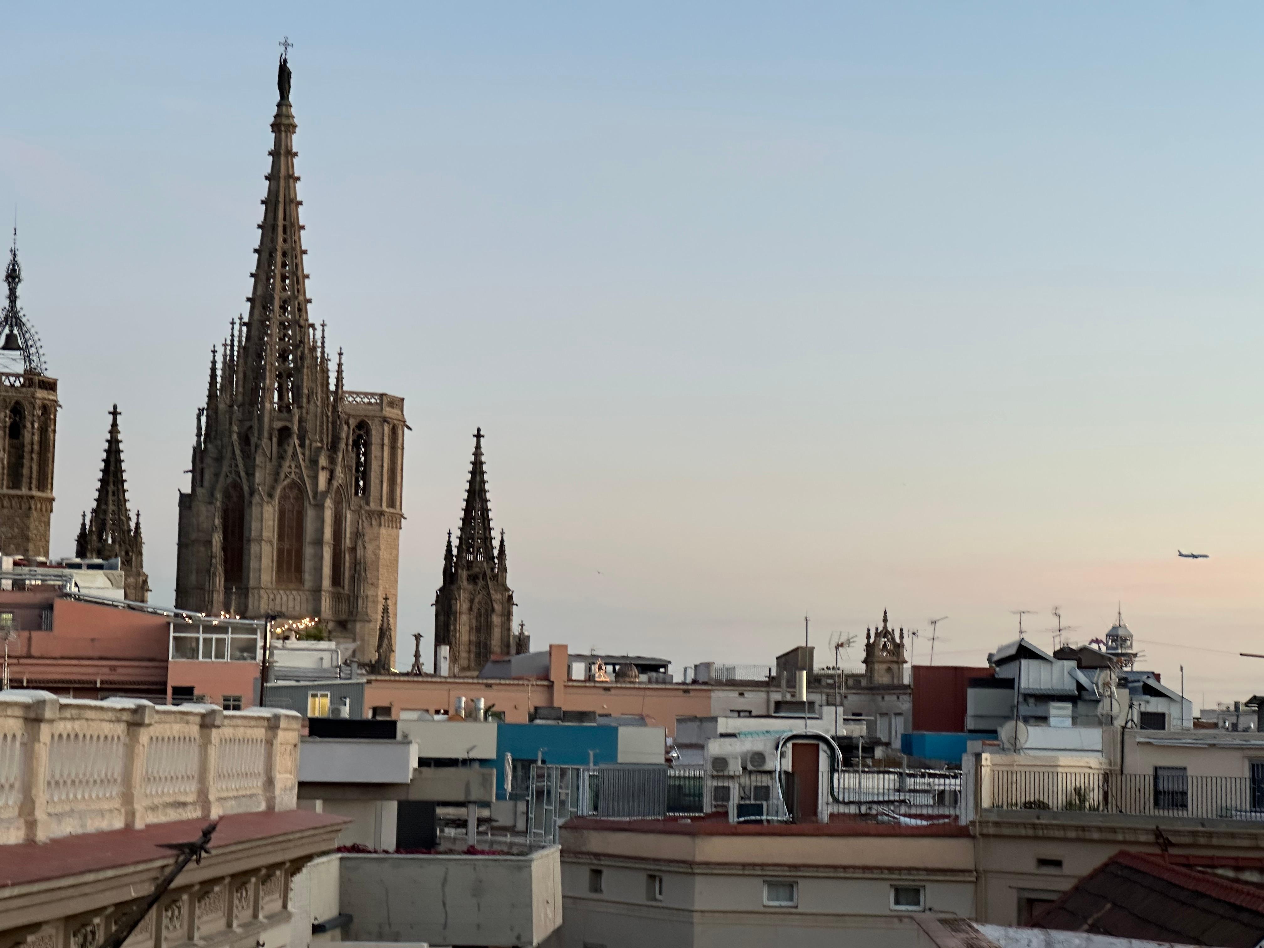 View from the roof top bar