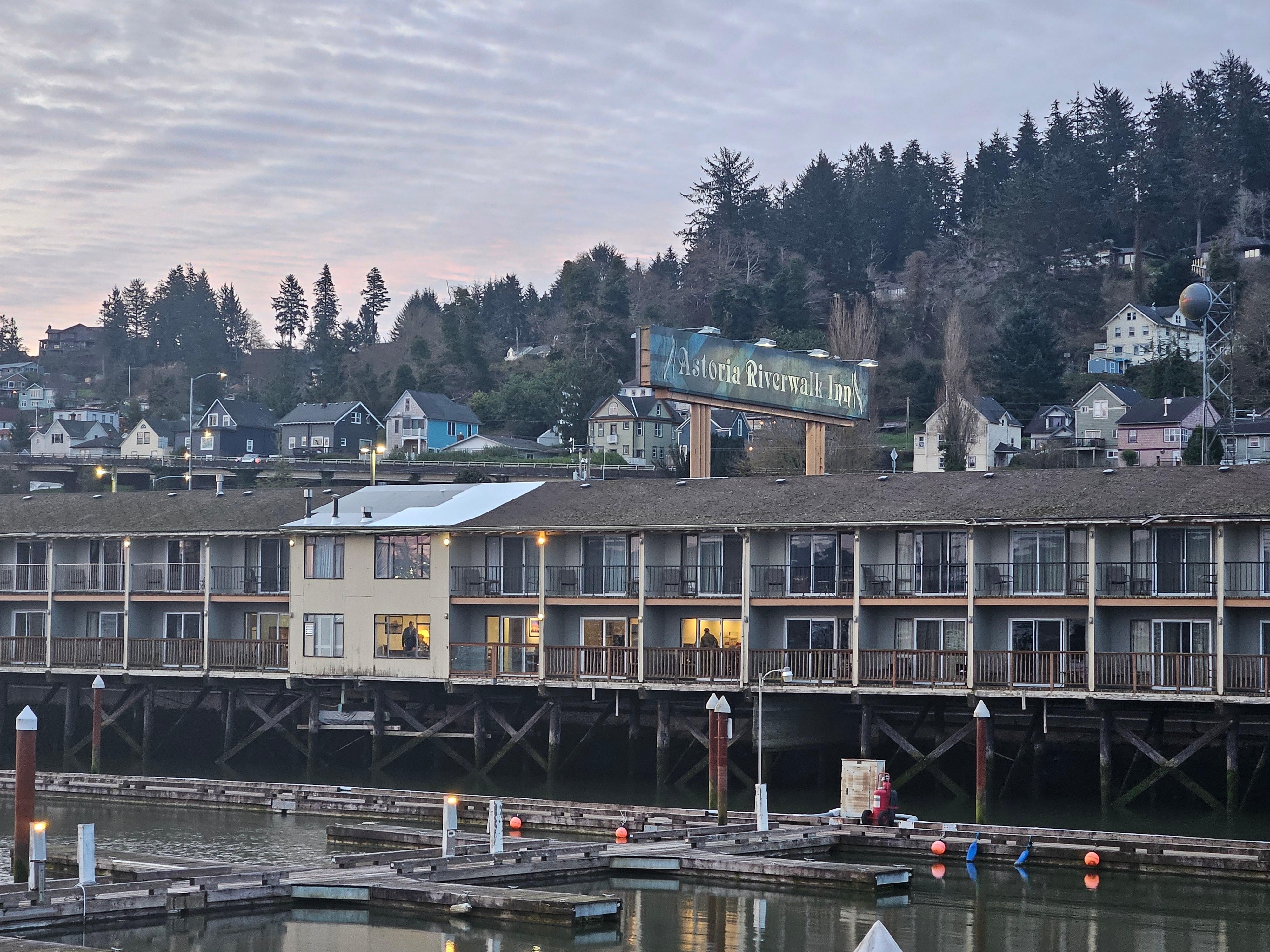 View of hillside from my patio.
