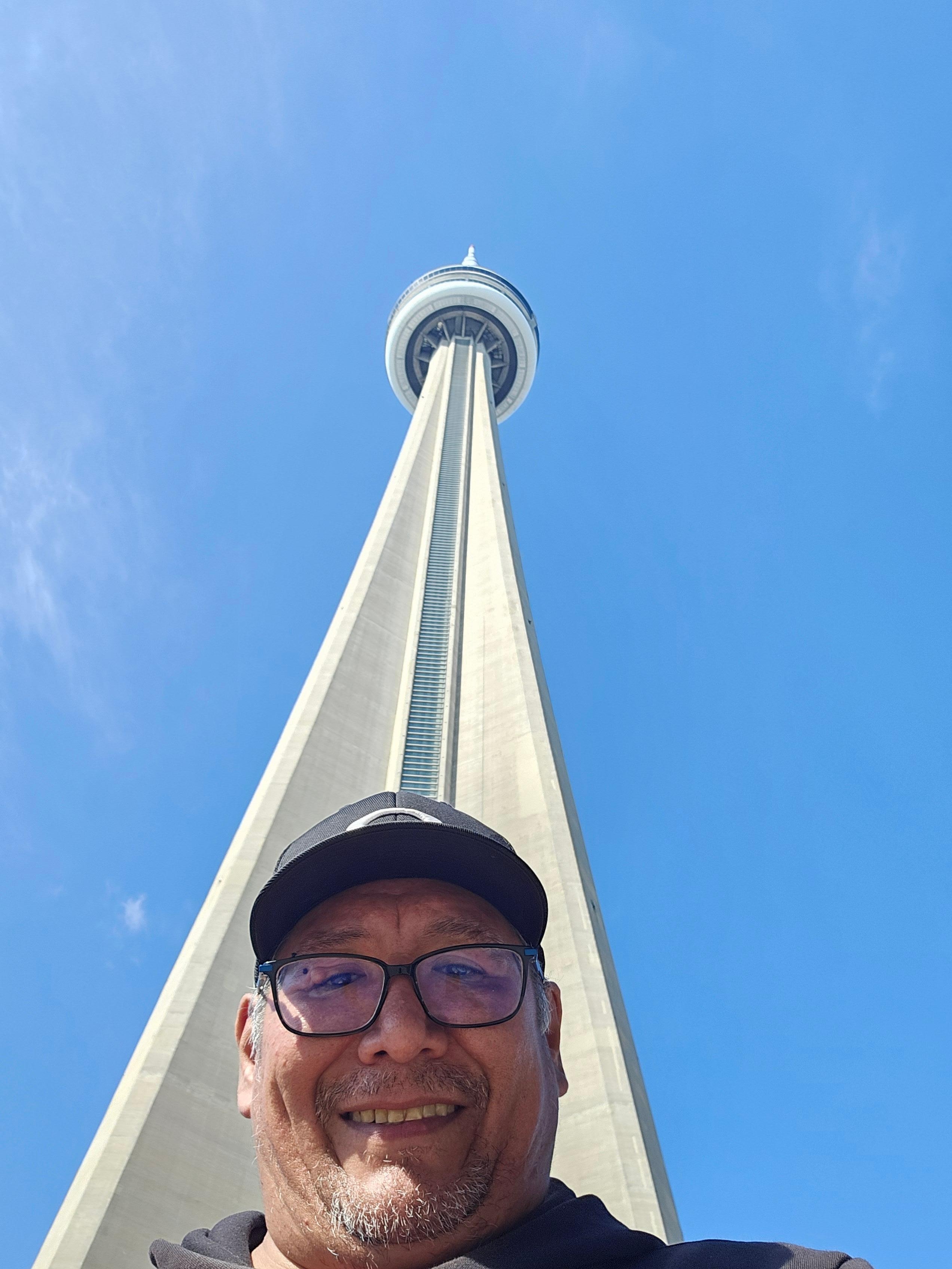 First time seeing CN Tower in person