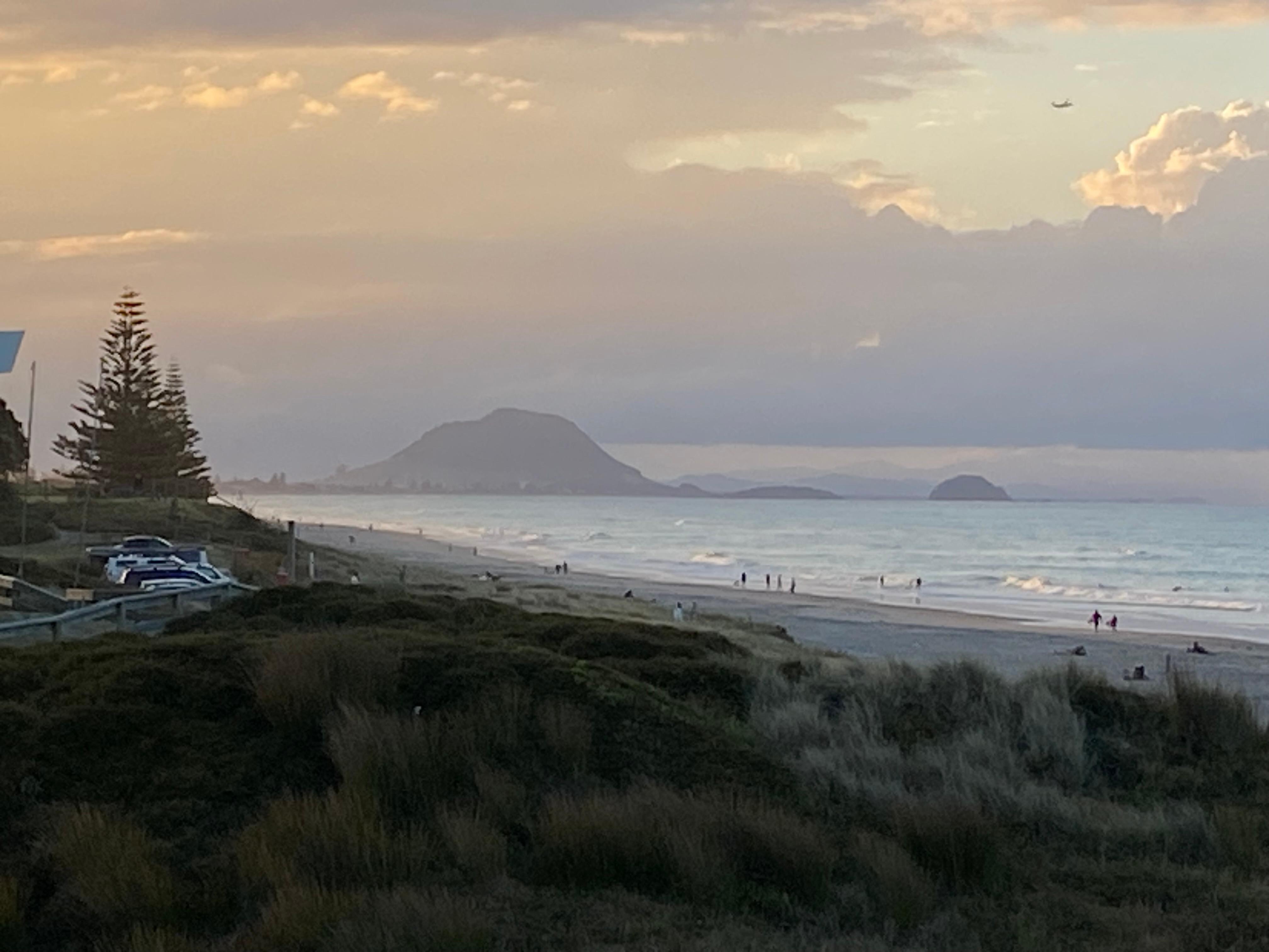 Looking towards Mt Maunganui