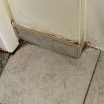 Disrepair in bathroom