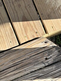 Decking loose