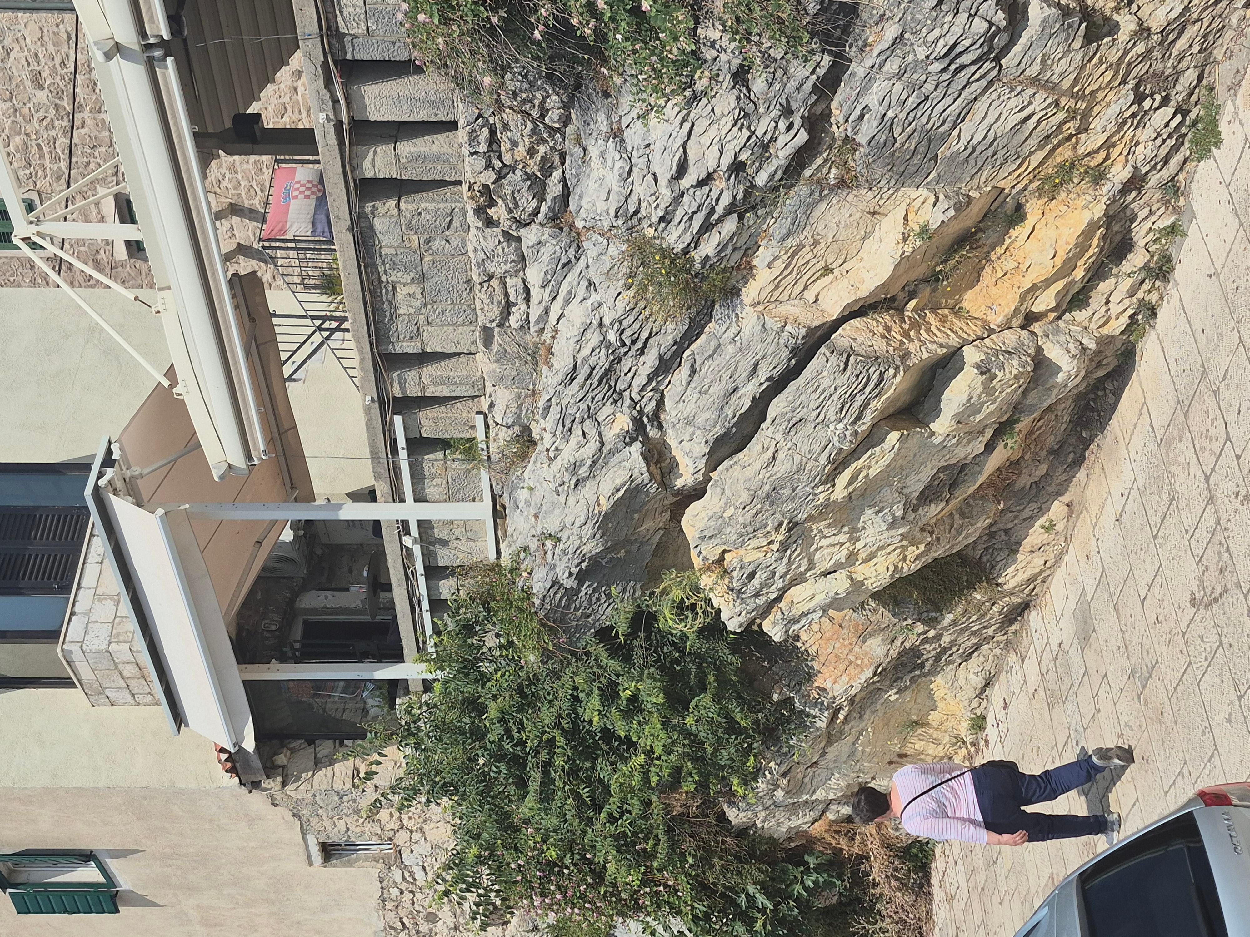 Building on cliff