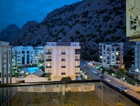 Balcony view of Mountains