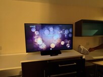 I absolute love how they welcomed me by putting my name on the tv screen. I’ve never seen that before lol.