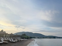 Sunset from the beach.