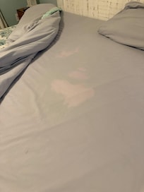 Fitted sheet in the Master room