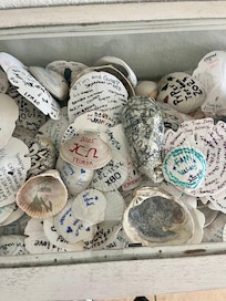 Clever way to leave your name