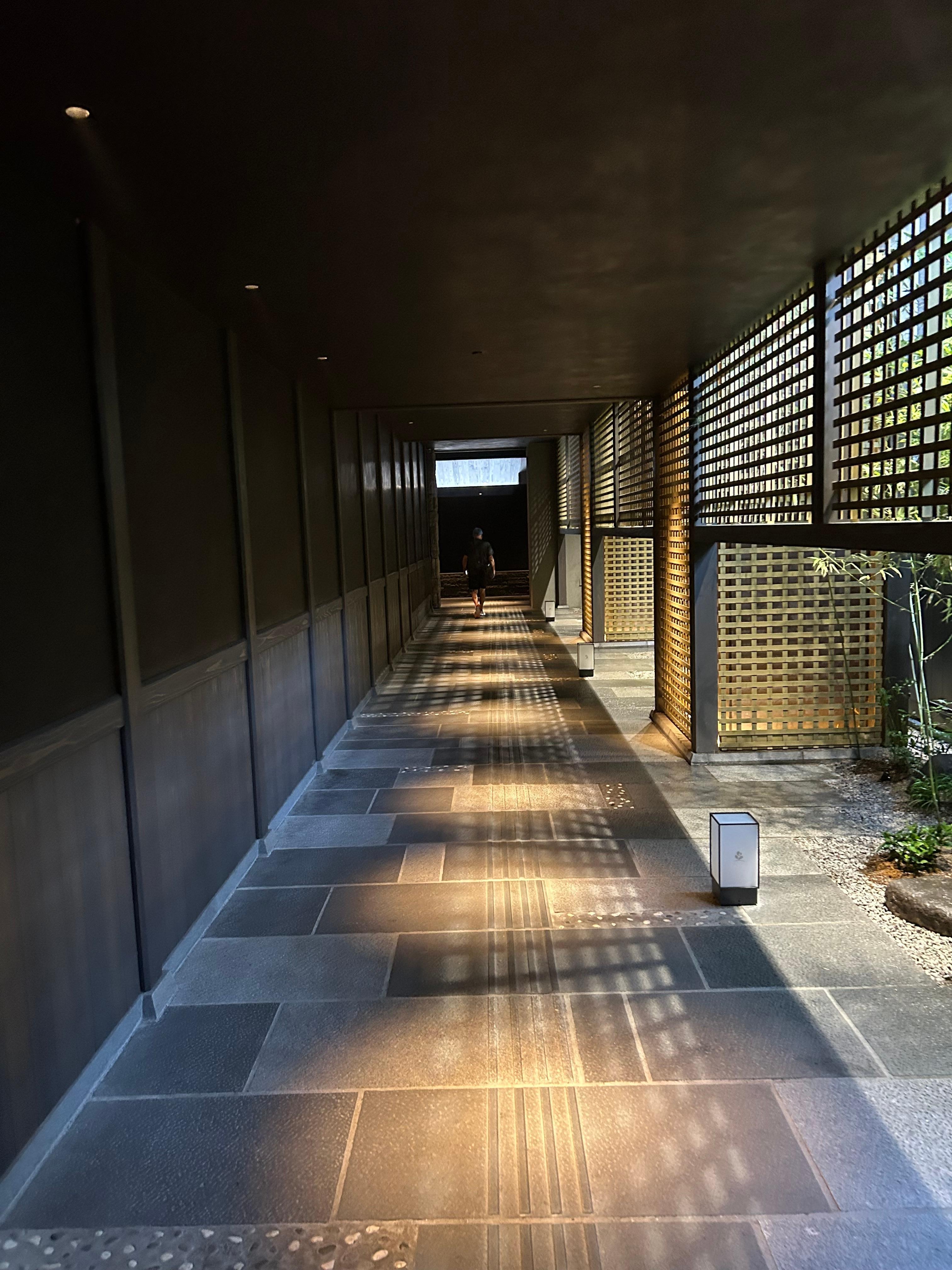 Zen from the moment you step in.