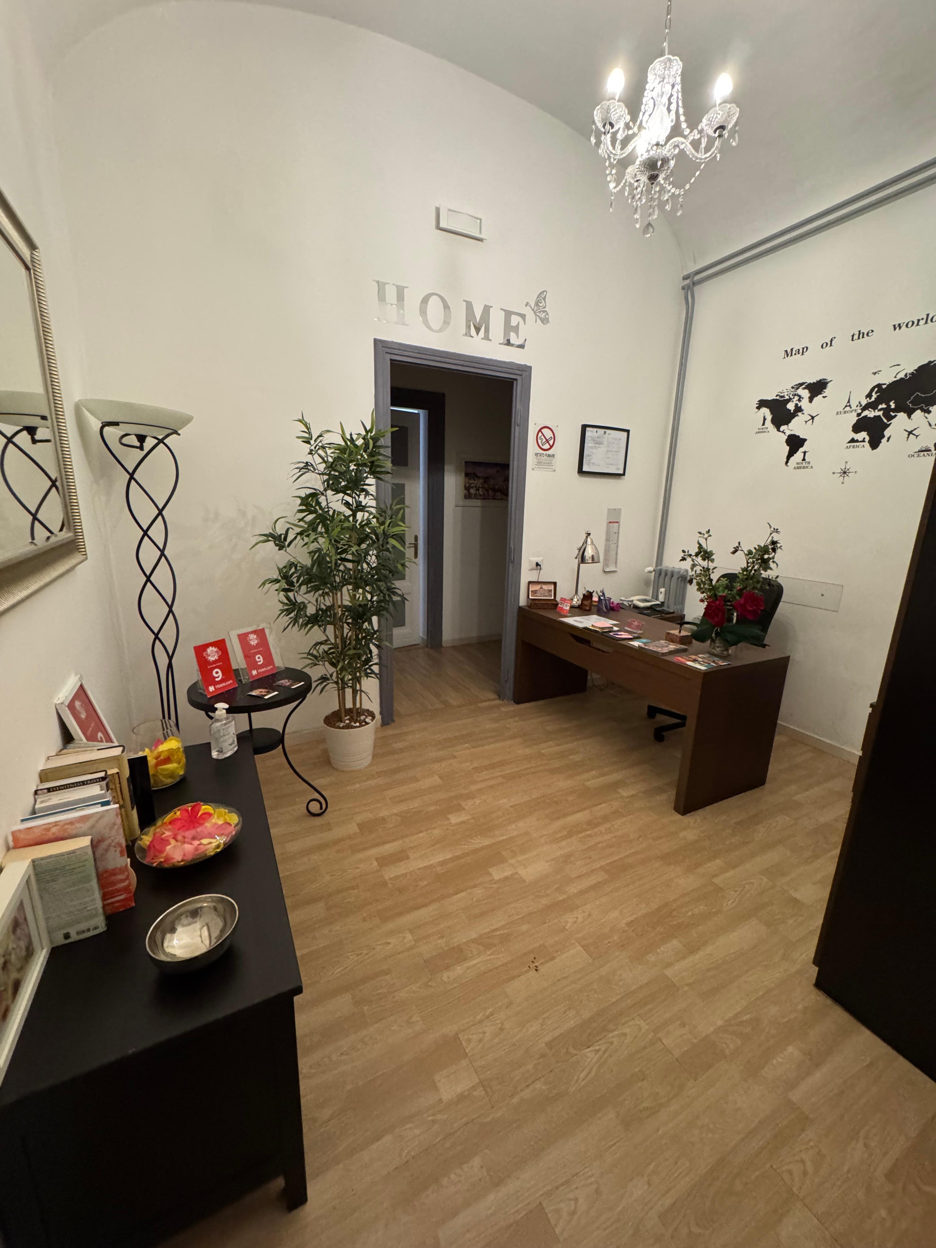 Reception area