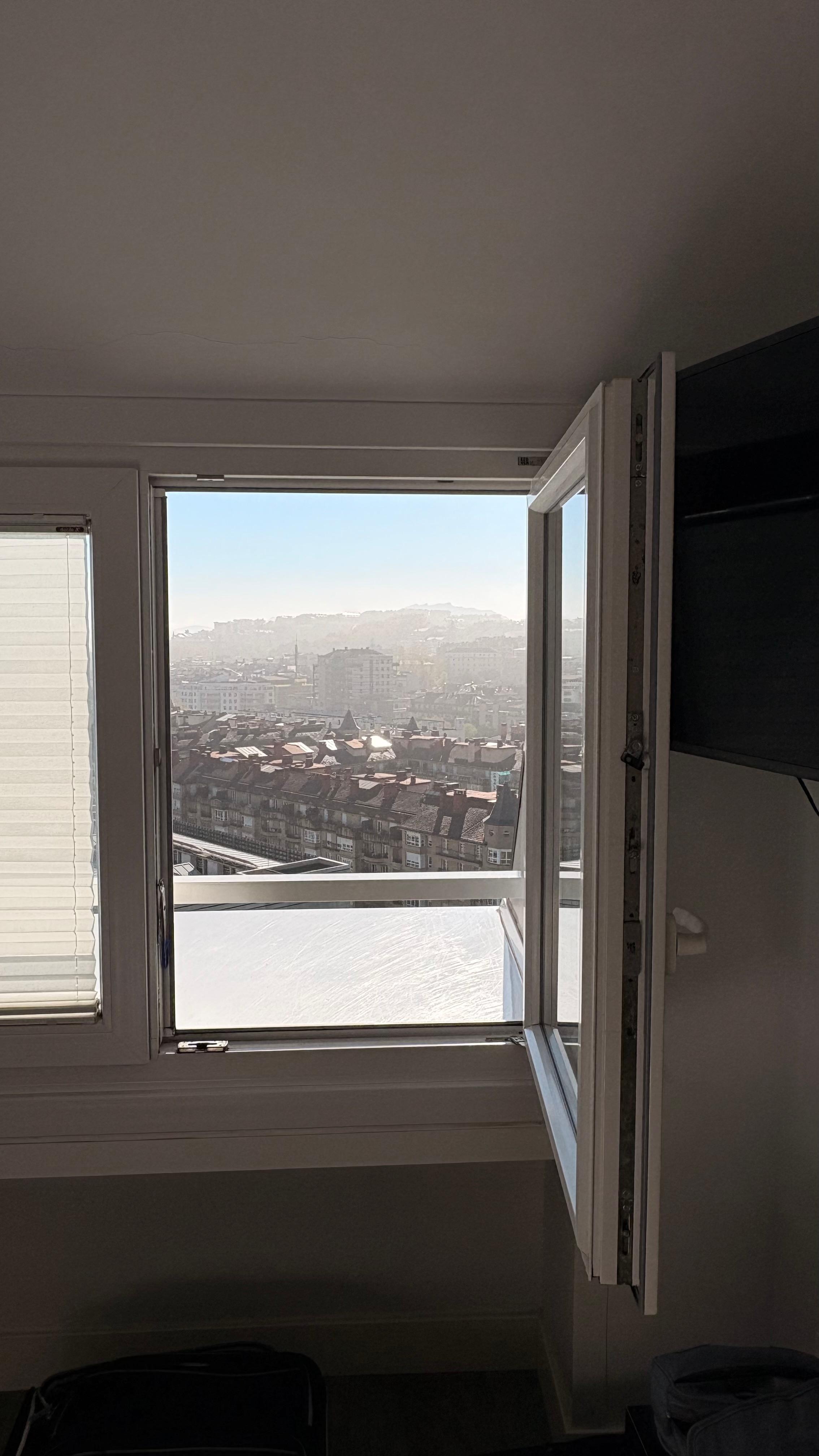 Vista incrível do quarto!