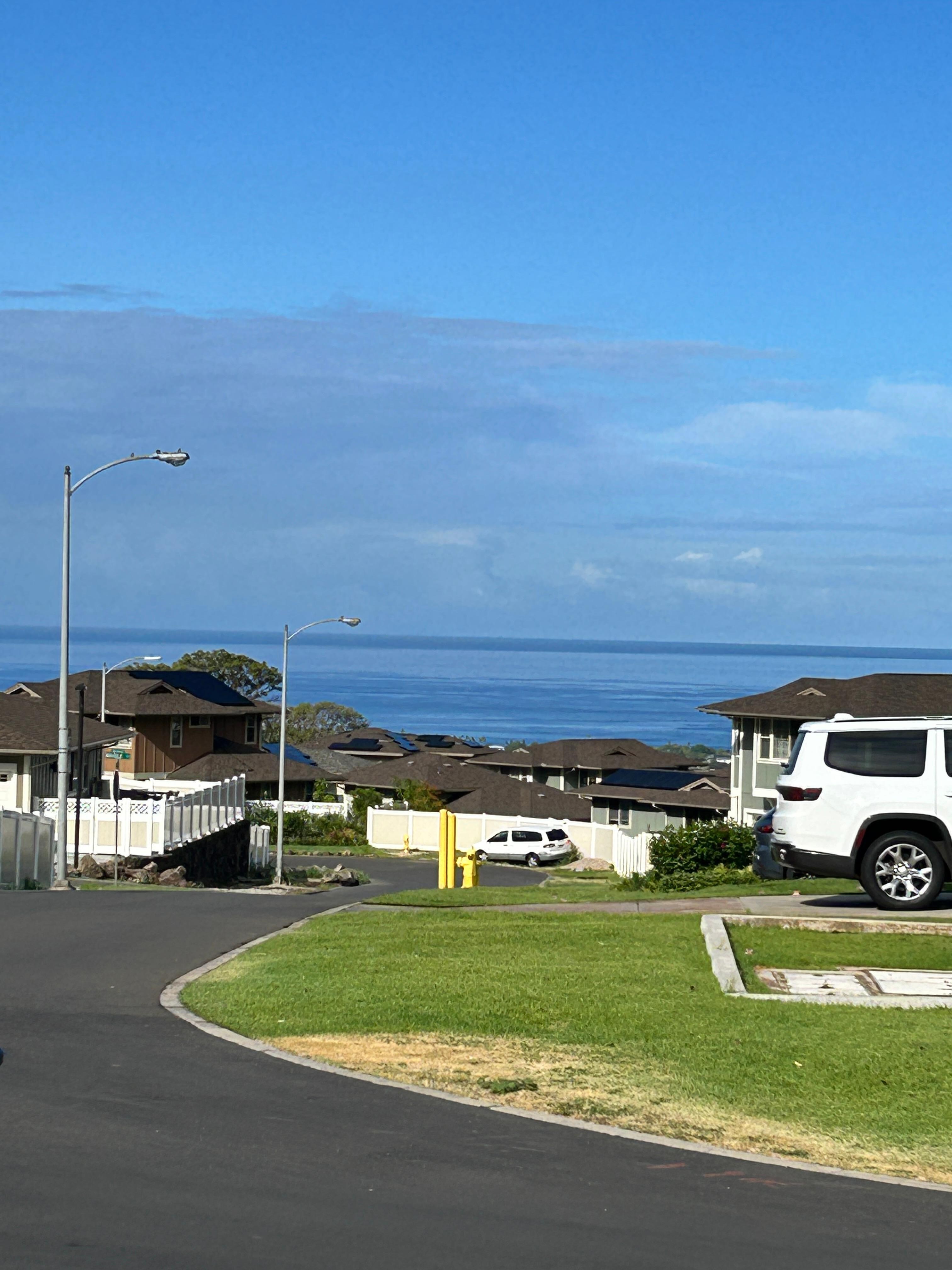 Views of the Pacific from the front porch. 