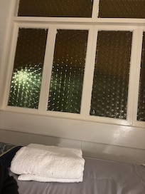 You could see into the room.