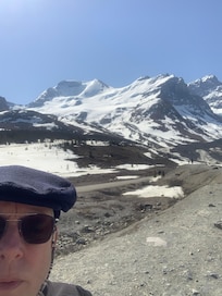 Columbia Ice fields heading to Banff