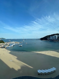 Blick aus dem Zimmer (12. Etage)