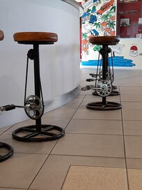 The best bar stools - exercise while you have a drink :)