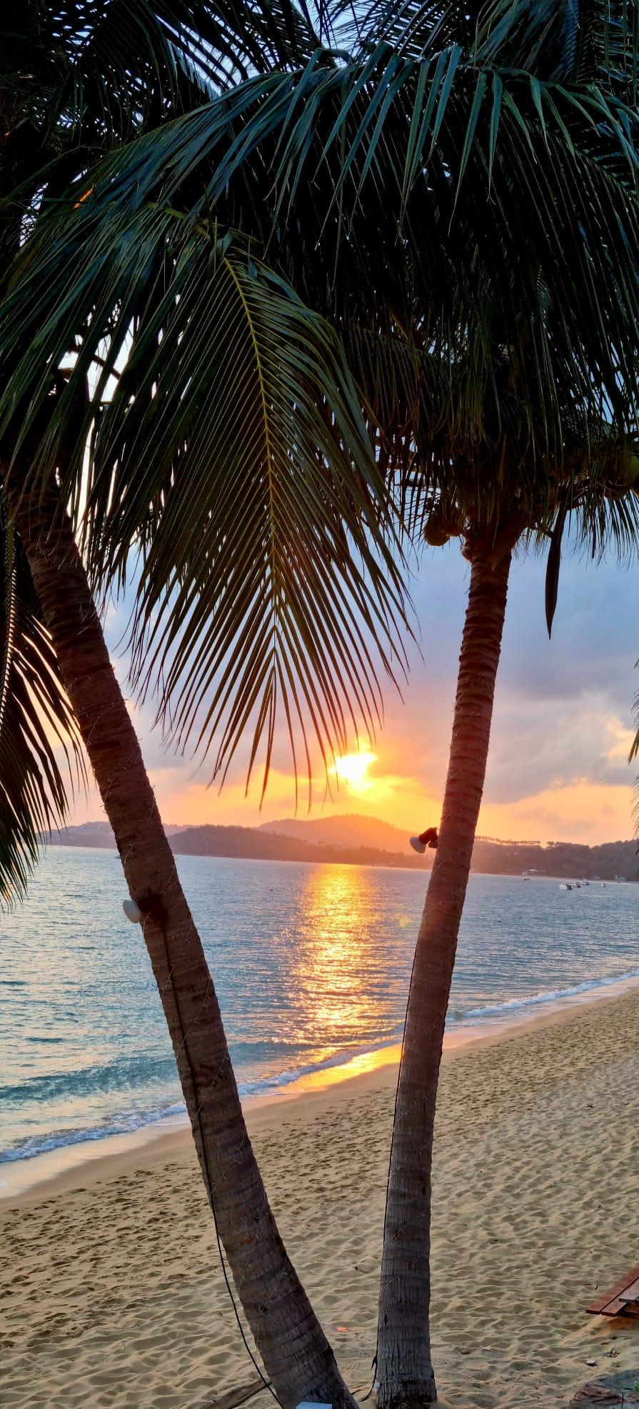 Sunrise from the beach