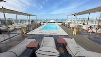Rooftop pool