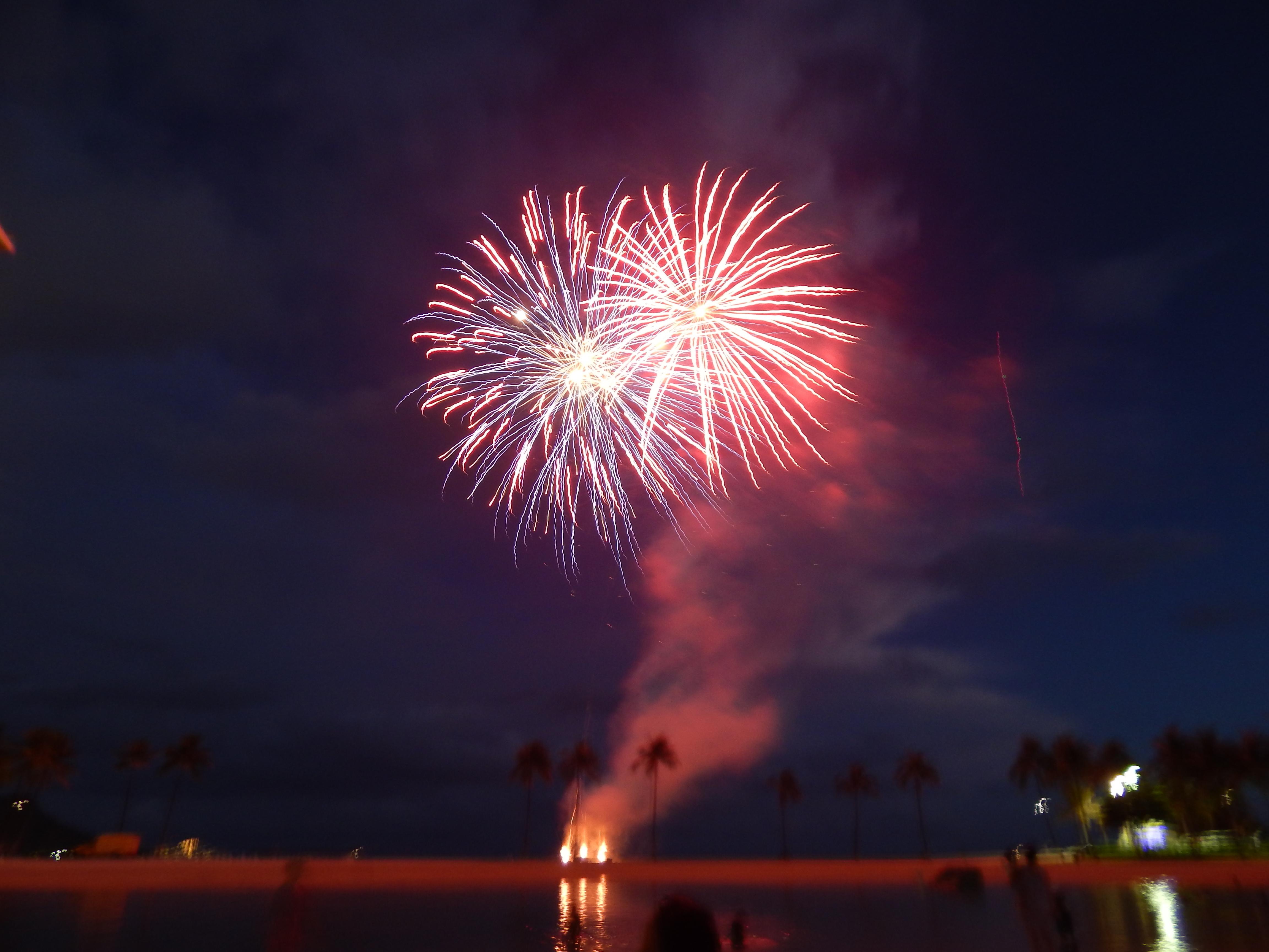 Friday night fireworks