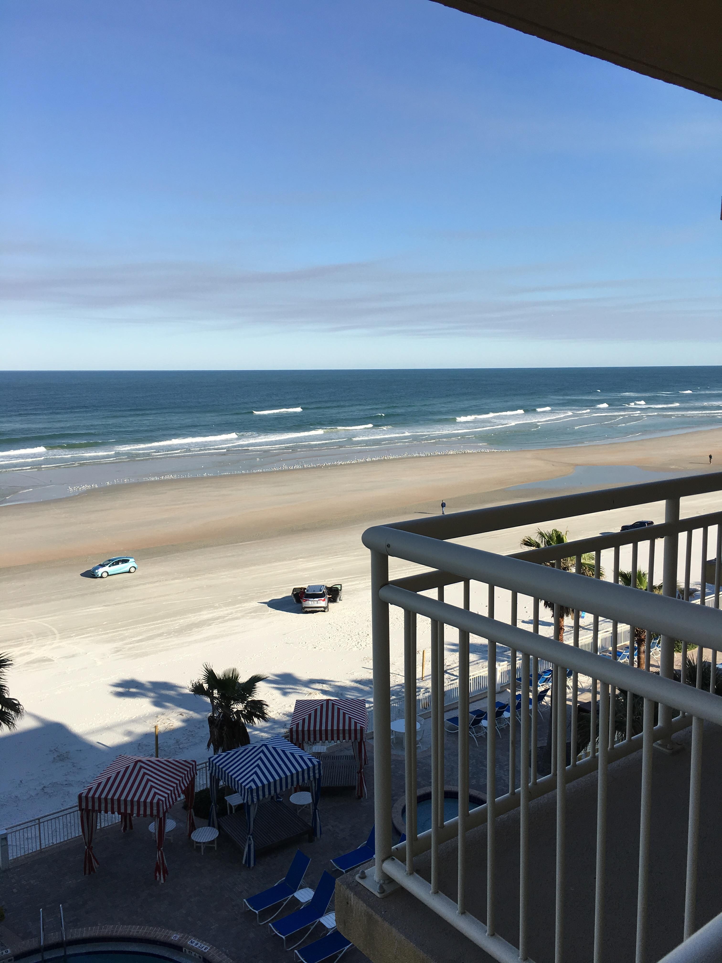 View from the balcony