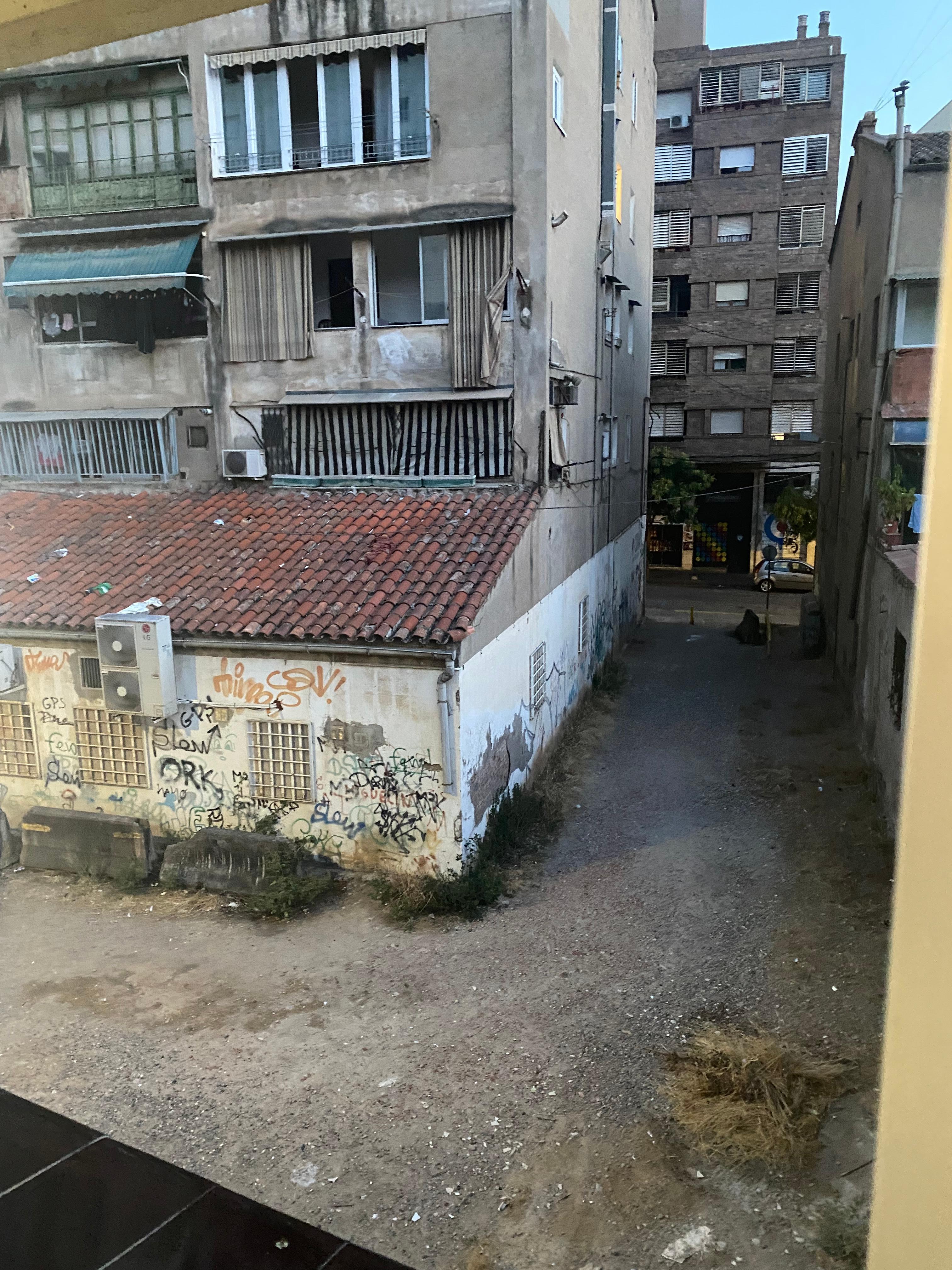 Vue de notre chambre 