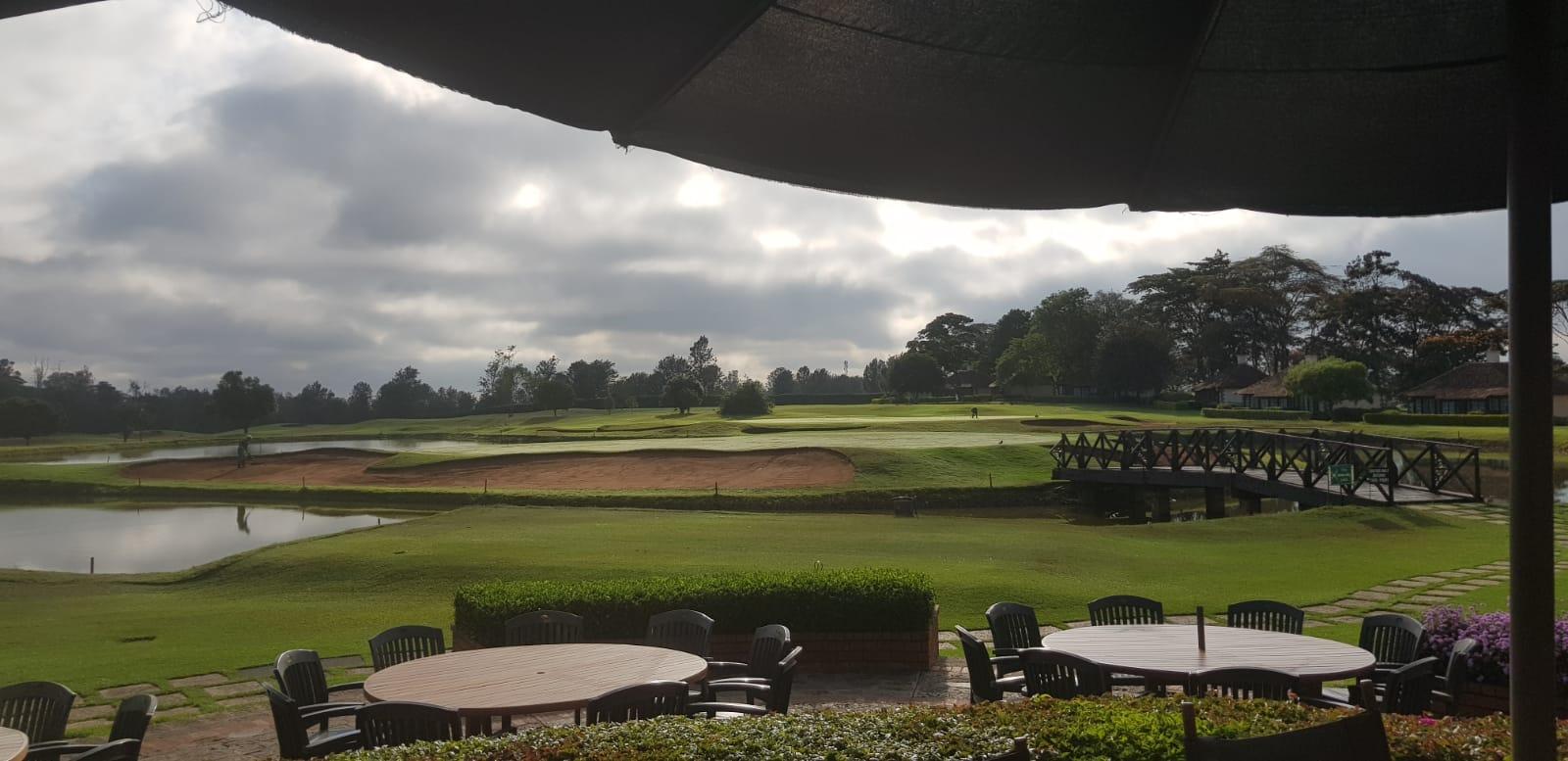 View from the breakfast terrace 