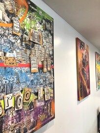 More art found on the first floor.