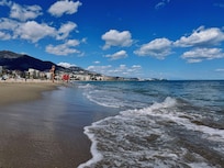 Beach near the apartments