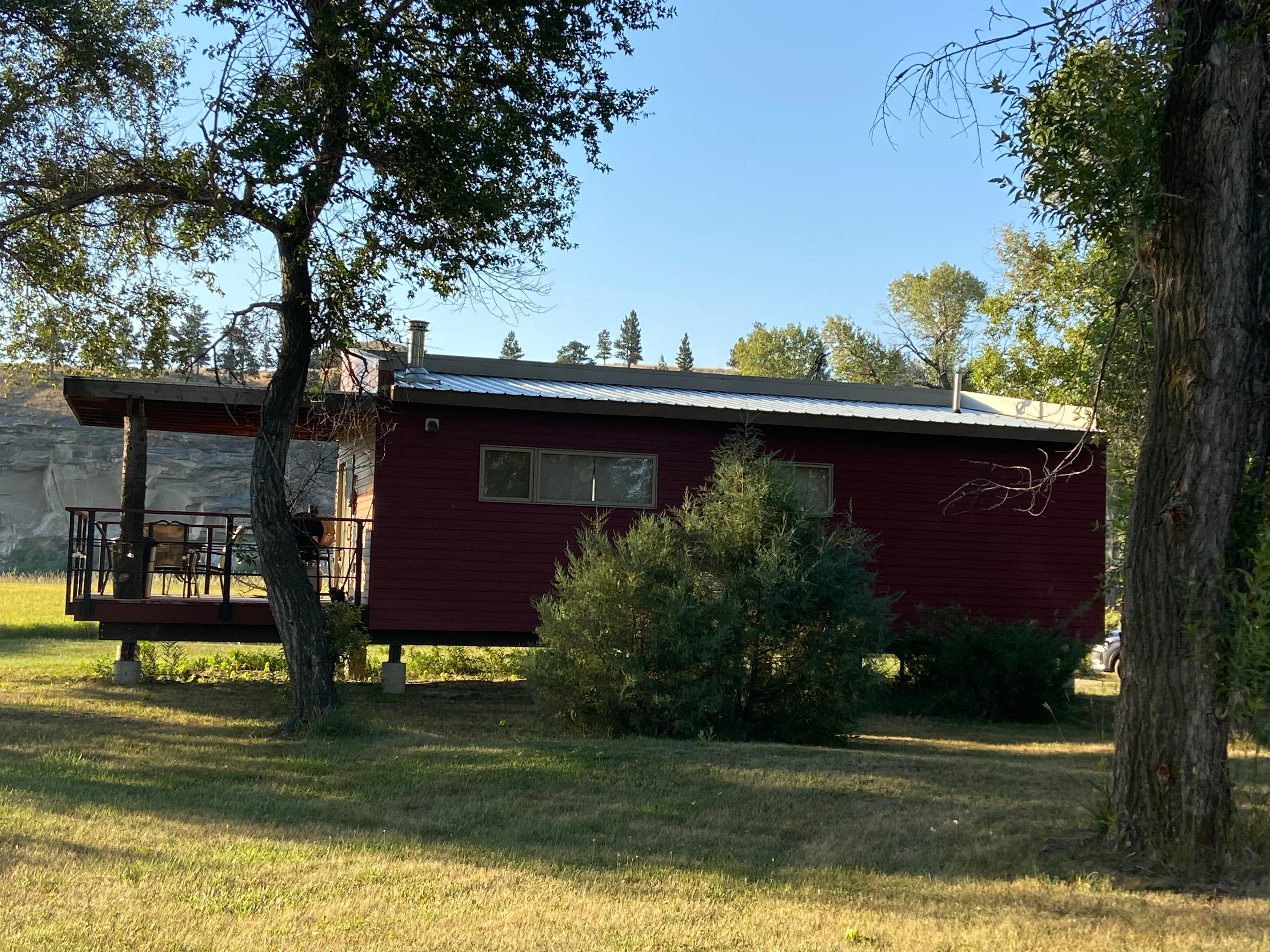 One of the tiny homes 