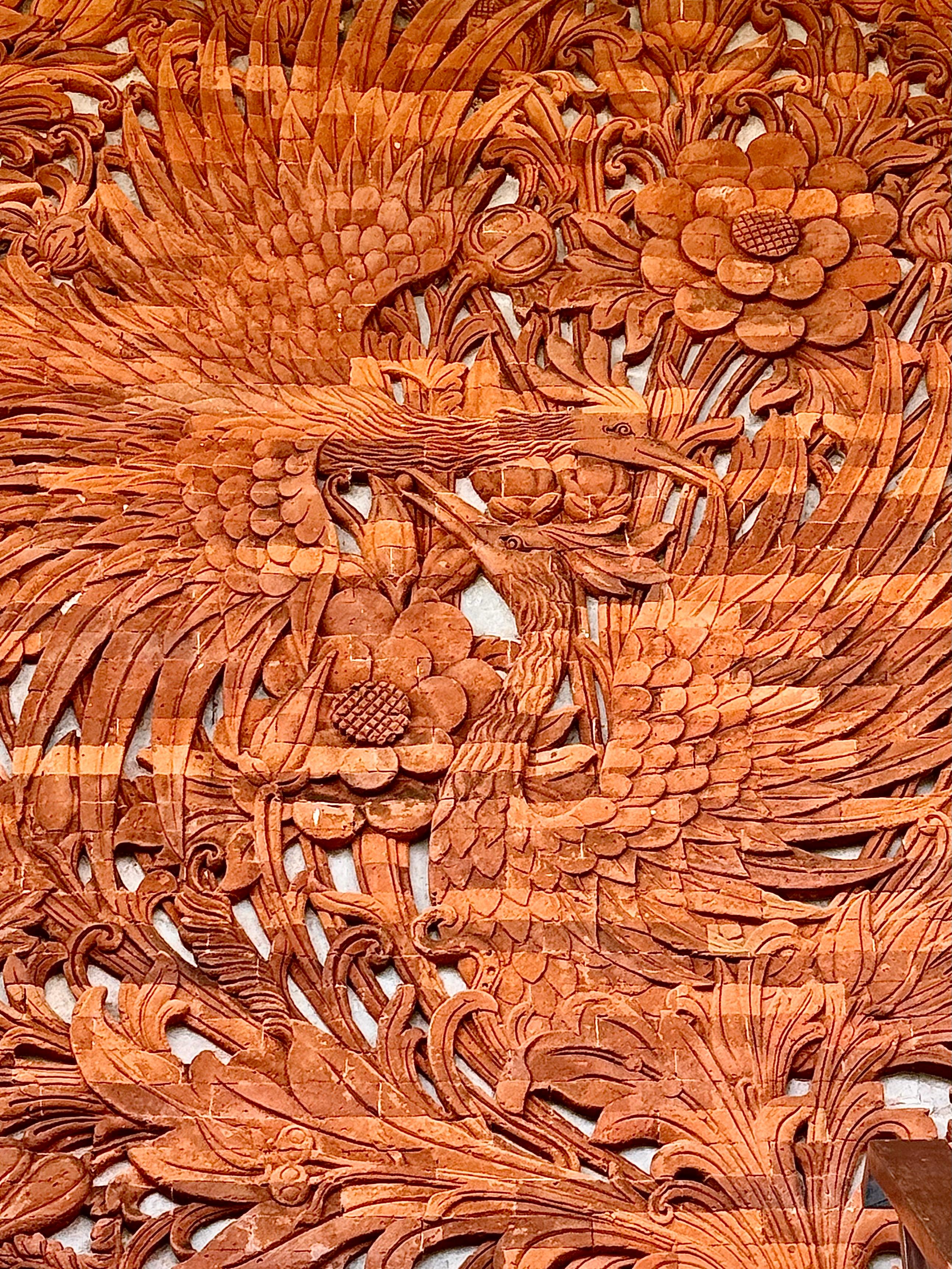 Wood carving and artwork