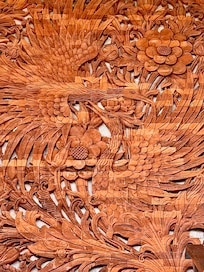 Wood carving and artwork