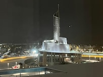 Utsikt från mitt rum.