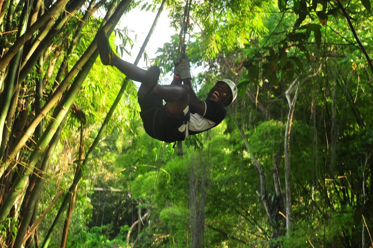 zipping at Chucka White Rivers