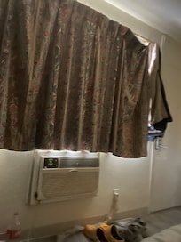 Curtains hanging