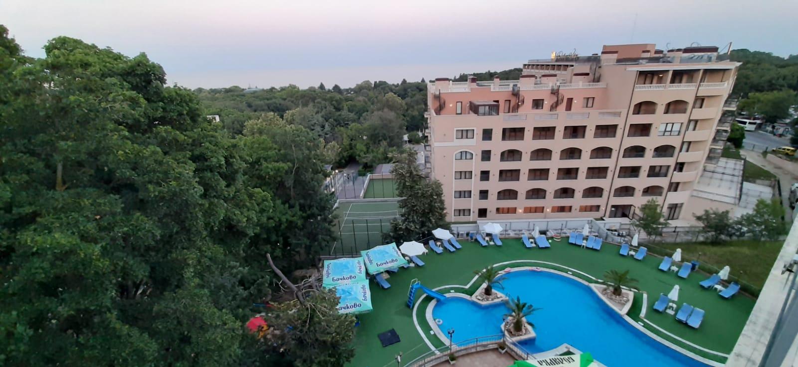 Pool view room 