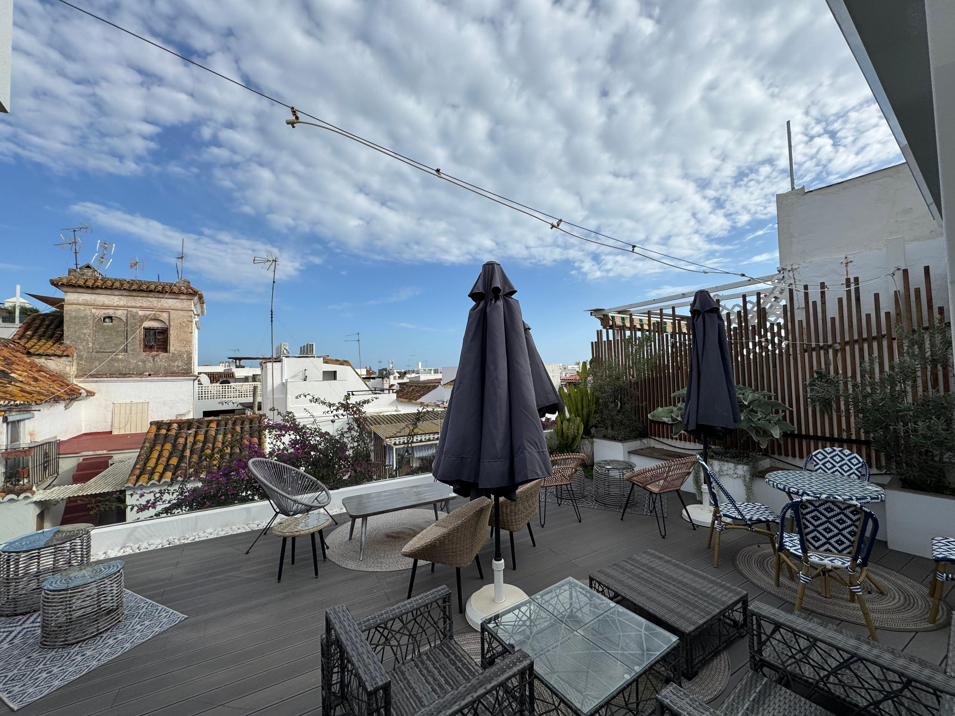 Roof terrace