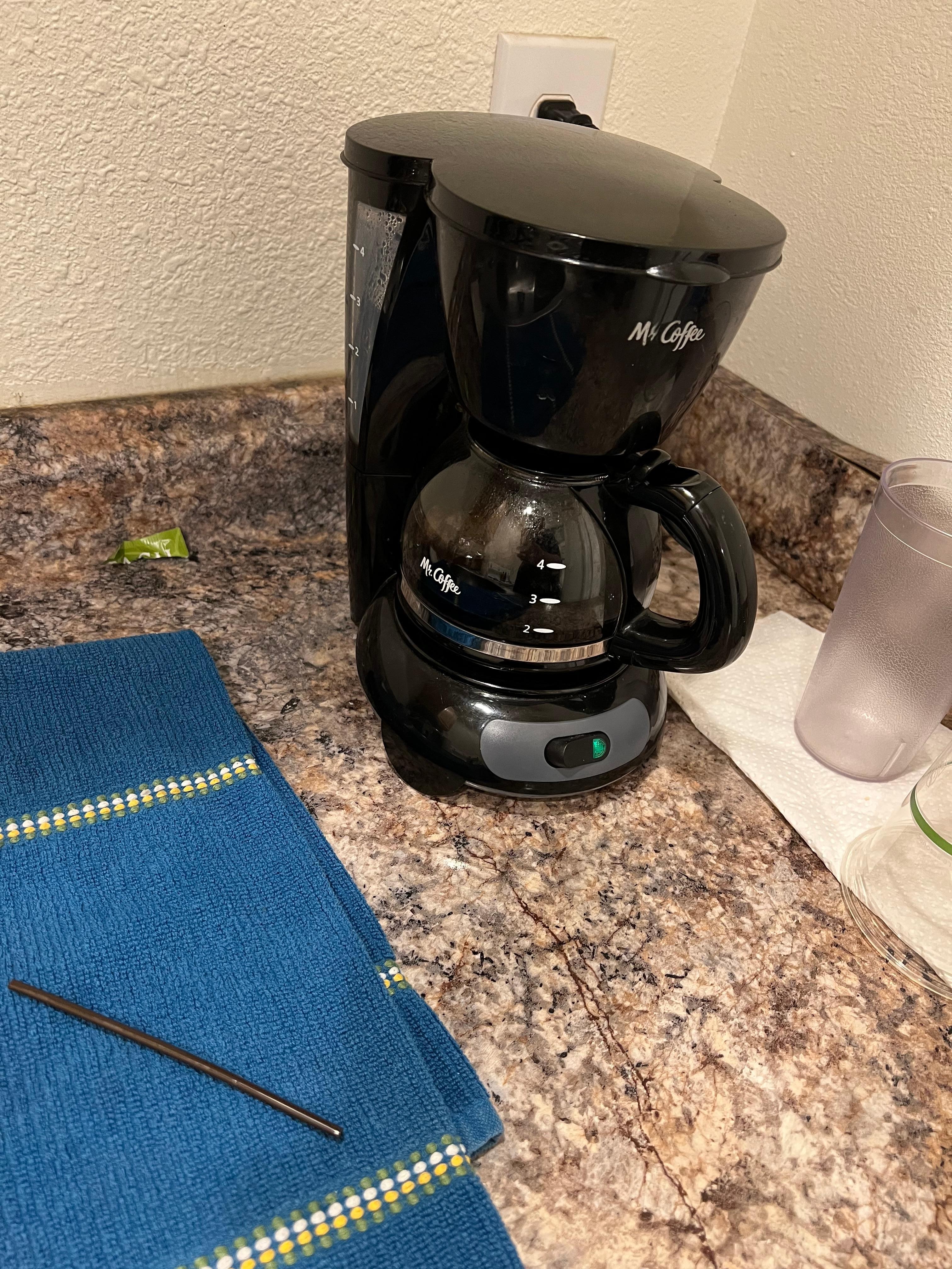 Very small coffee pot