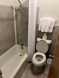 Run down bathroom