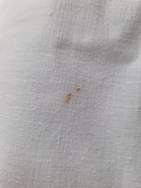 Pillow case stain that I thought looked like dried up blood which I reported but nothing was done about it. I told the front desk/bar that I left it out on the desk in my room for the whole night I was there for so I tried to be helpful as I could.