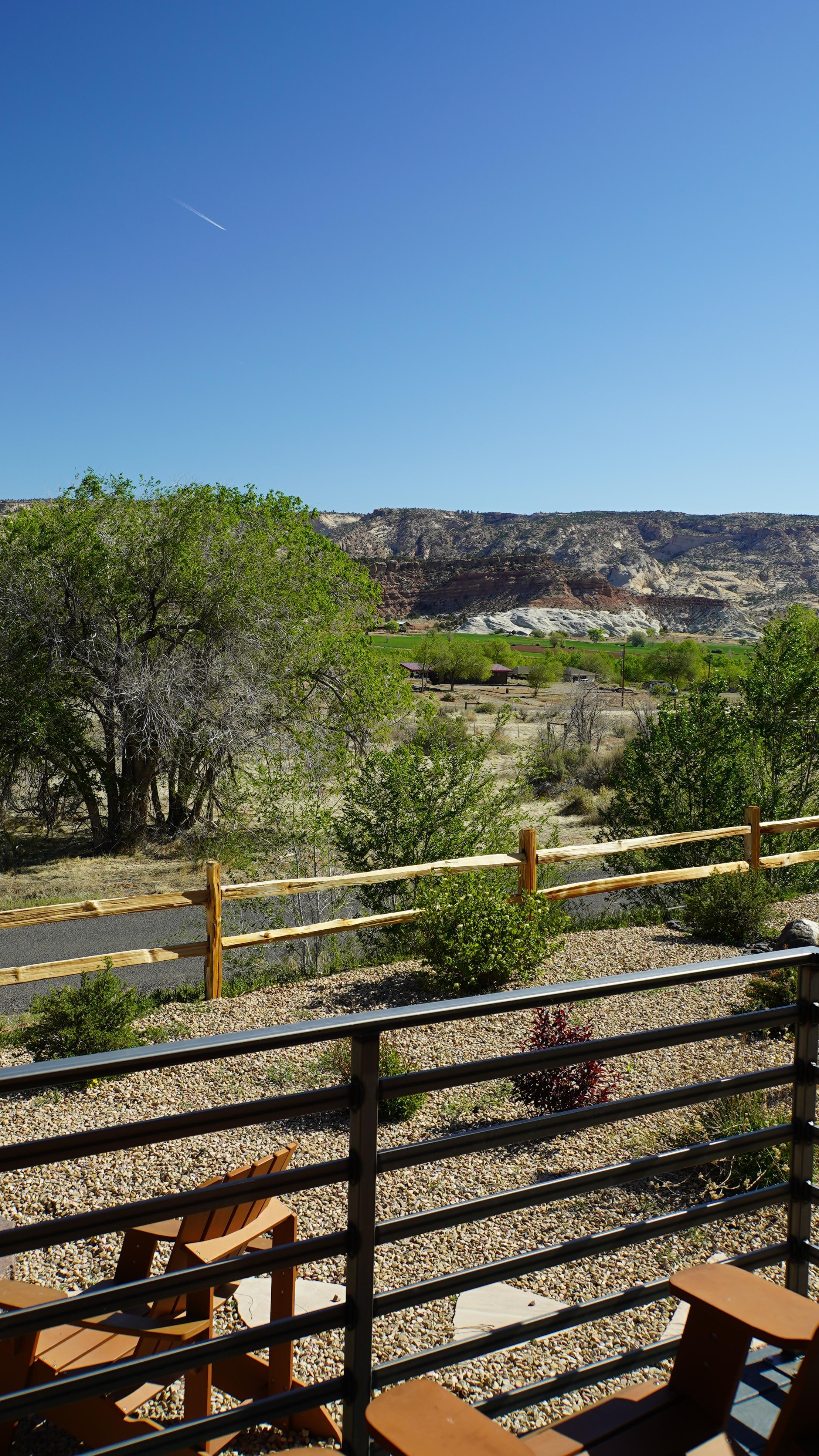 View from the deck