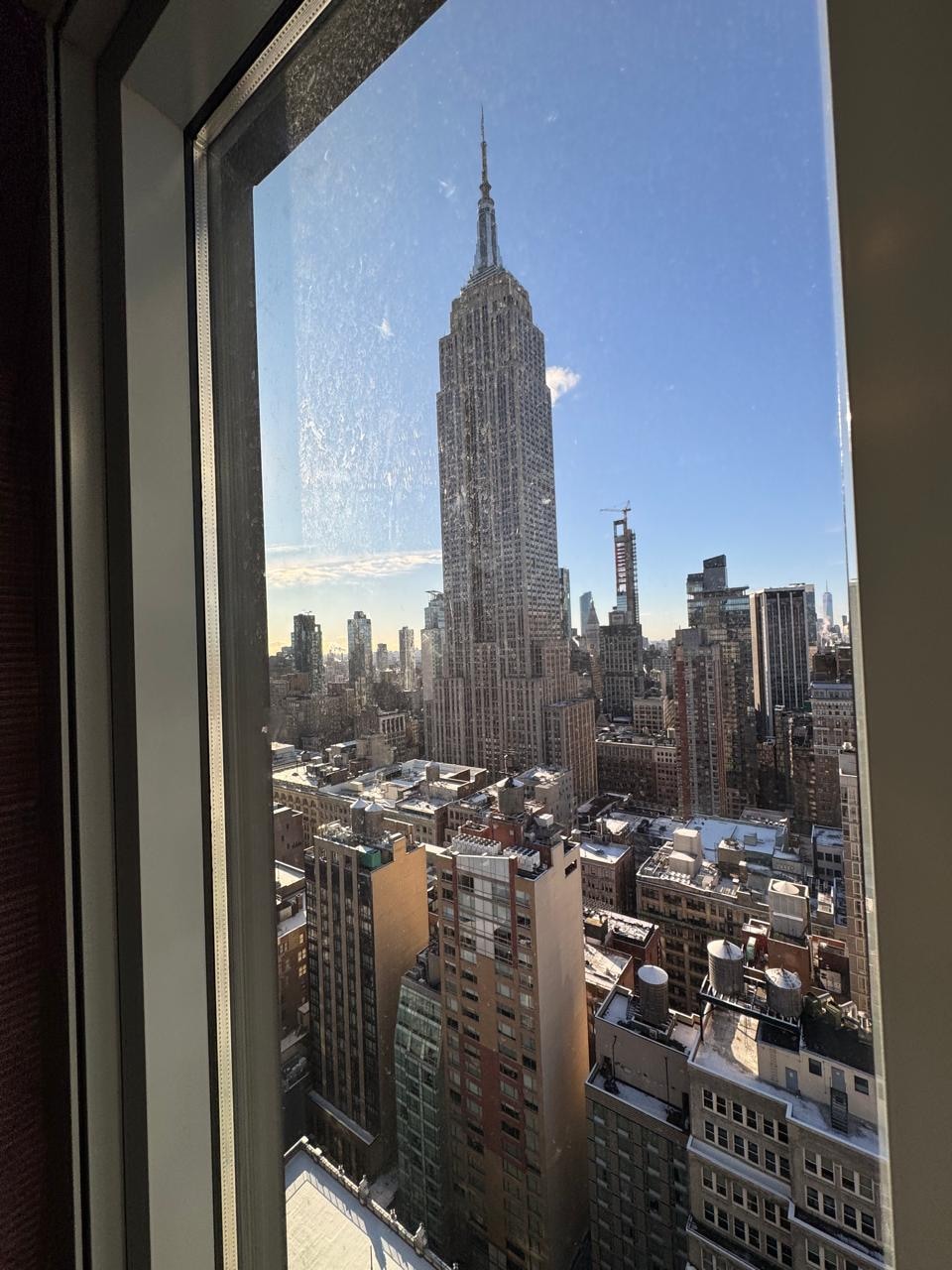 Vista da janela
Empire State