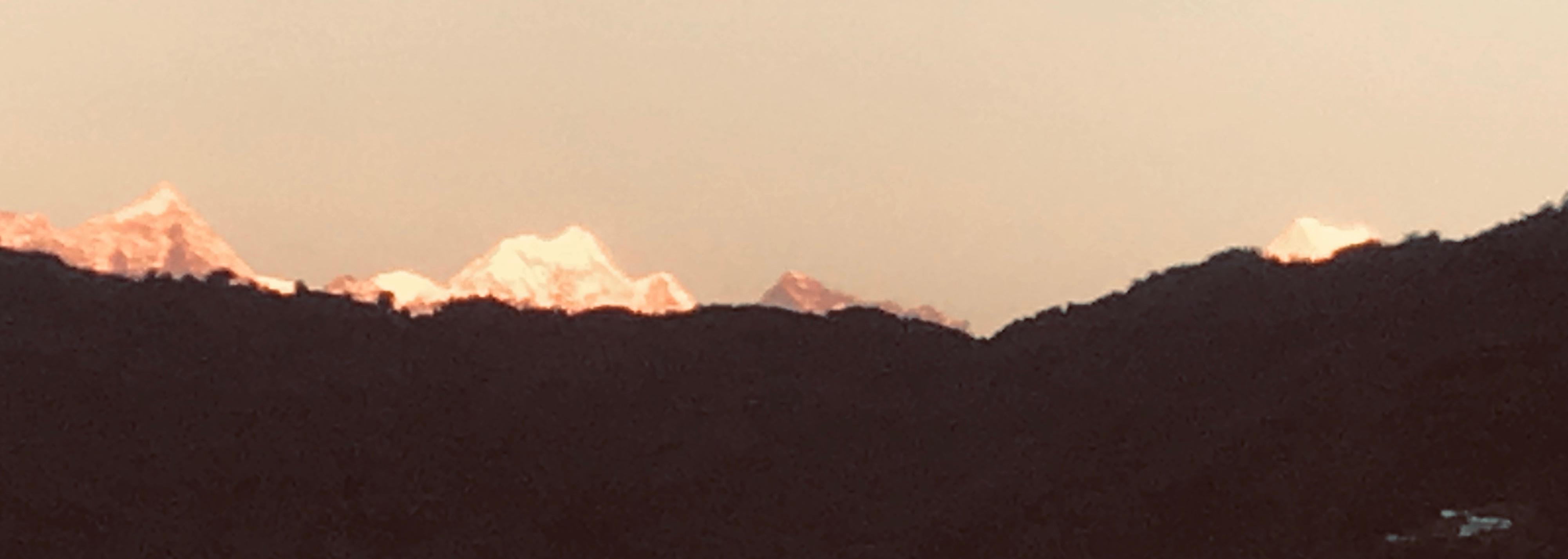 Sunrise in Gangtok 