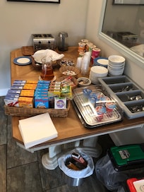 Generous breakfast