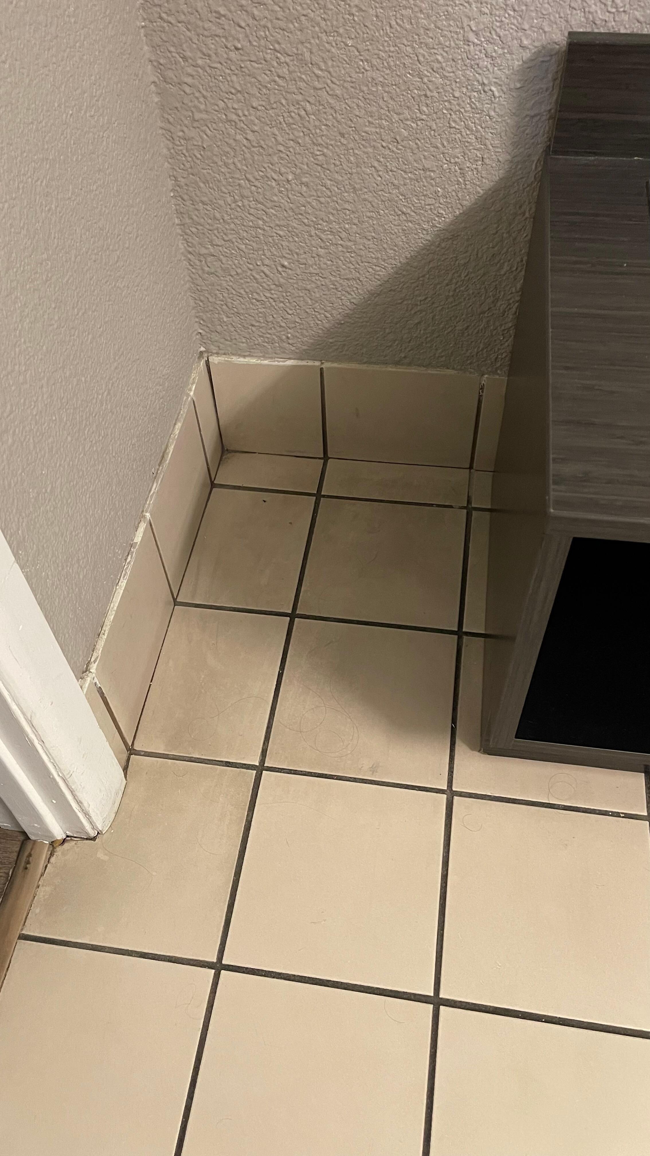 Same example and this is in the bathroom area.