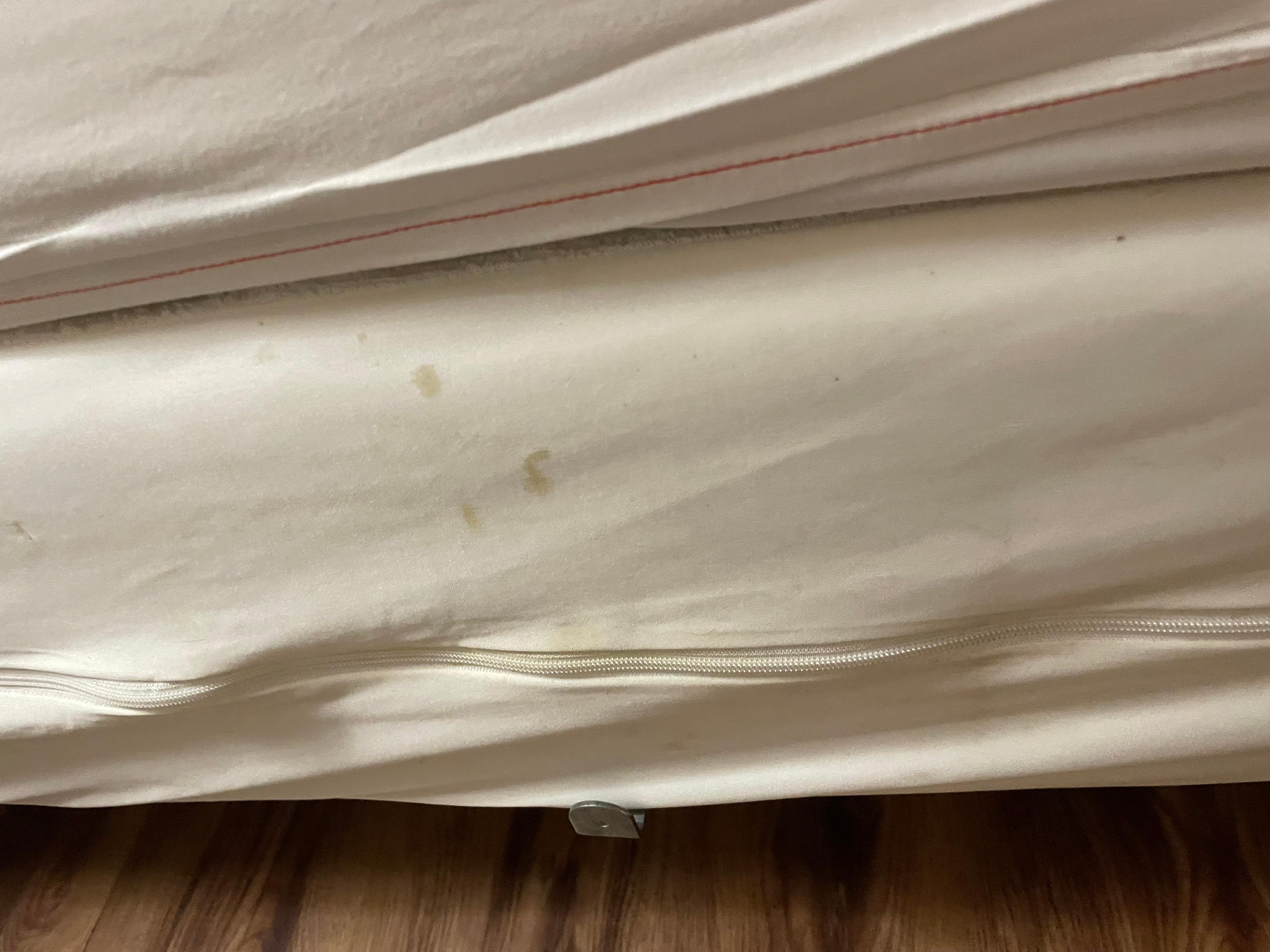 Stains on sheets