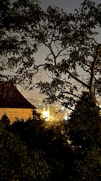 Bedroom View at Night -@-