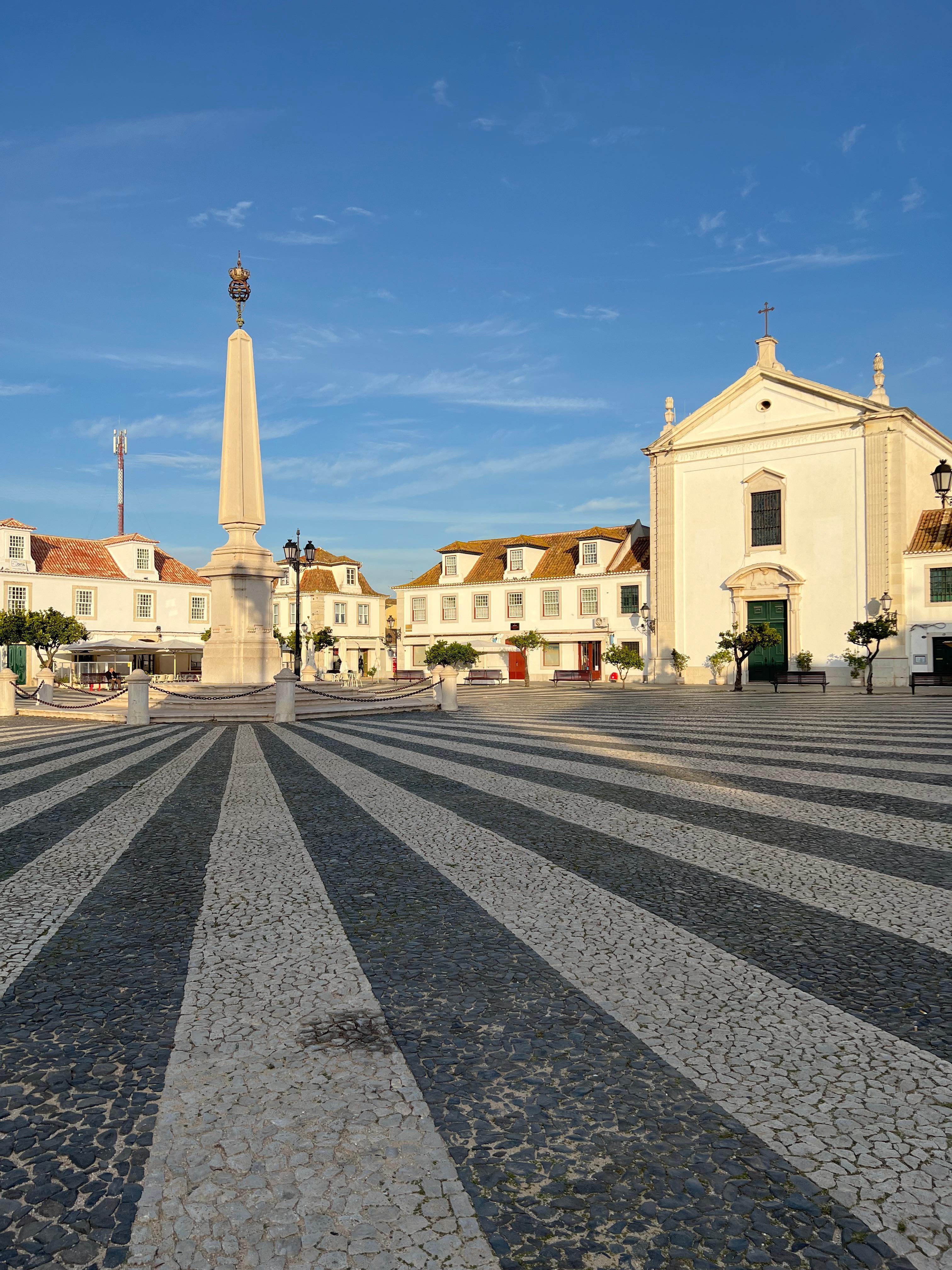 The central plaza